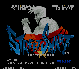 Street Smart (US version 2) Title Screen